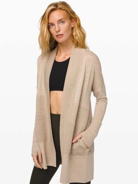 Lululemon Sit in Lotus Wrap Cardigan